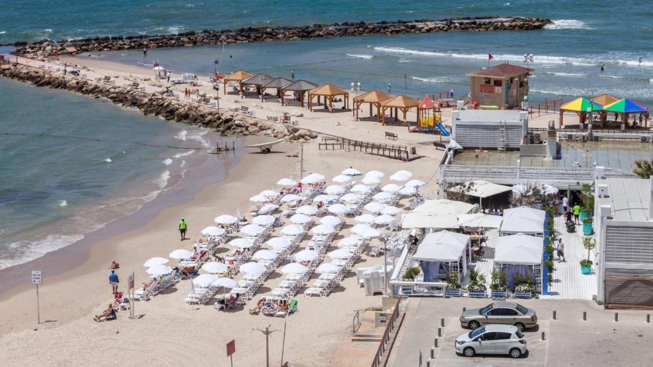 Studio & Apartments On The Beach By Aspentlv Tel Aviv Eksteriør bilde