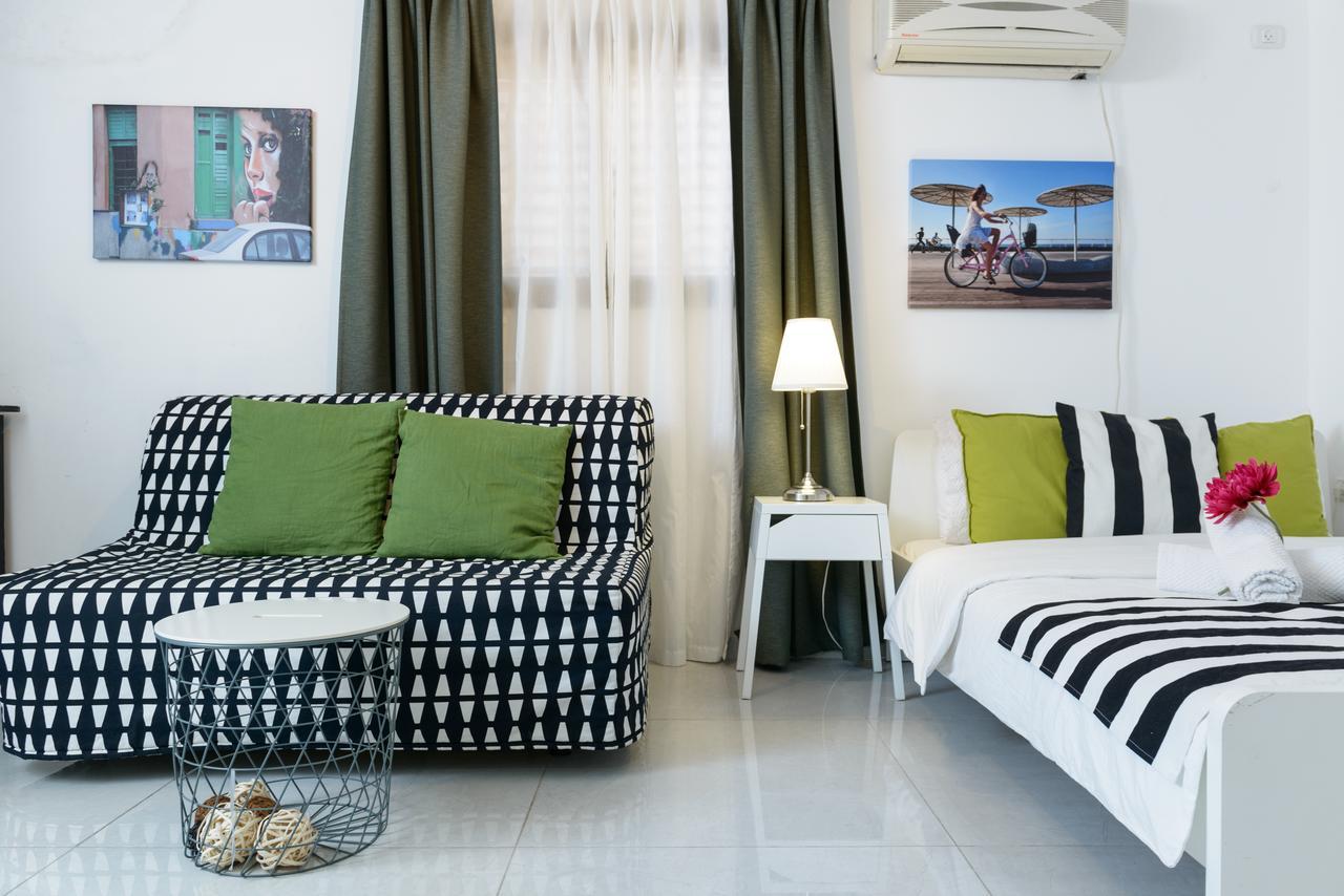 Studio & Apartments On The Beach By Aspentlv Tel Aviv Eksteriør bilde
