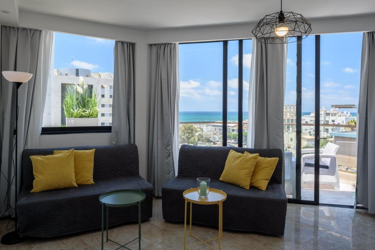 Studio & Apartments On The Beach By Aspentlv Tel Aviv Eksteriør bilde